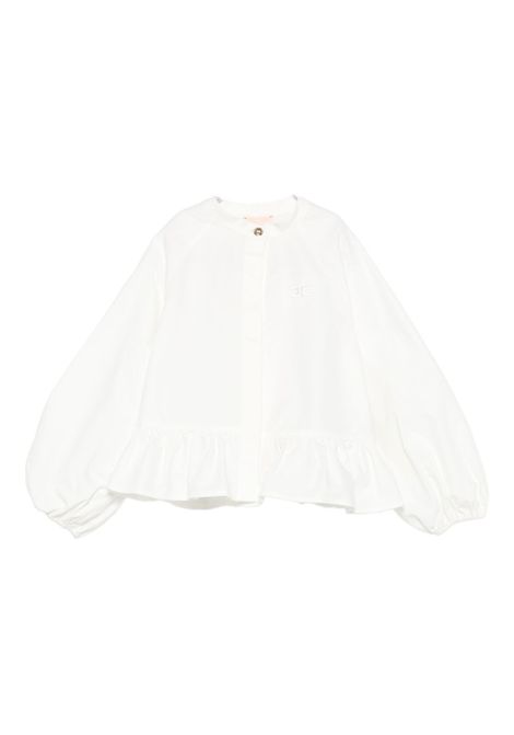 Camicia con maniche a palloncino ELISABETTA FRANCHI KIDS | EGCA049.0.CA2350000